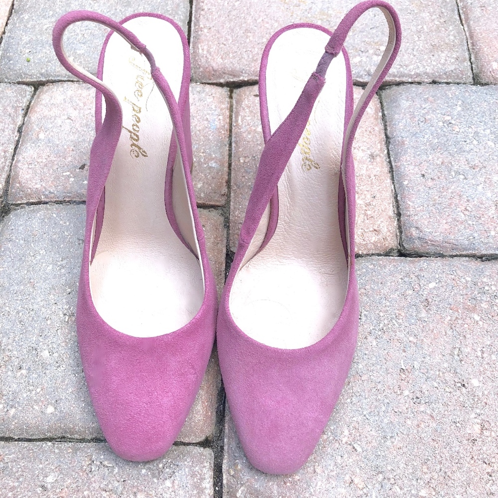 FREE PEOPLE SUED SHOES